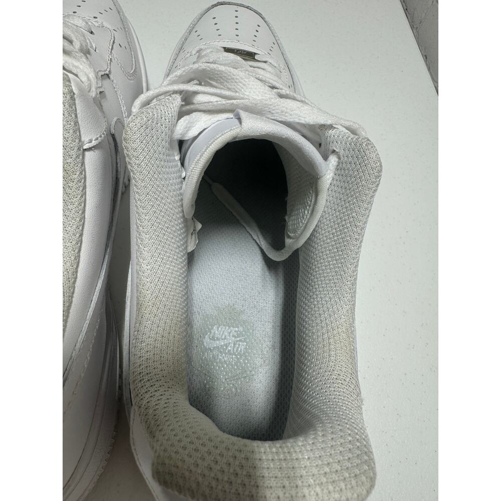 Nike Air Force 1 Low Triple White Classic AF1- Fast Shipping - Picture 12 of 14